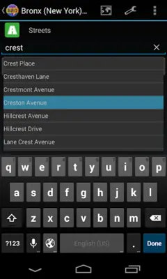 Bronx Map android App screenshot 10