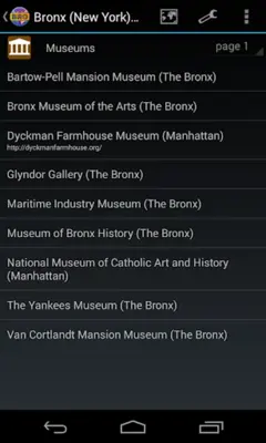 Bronx Map android App screenshot 11