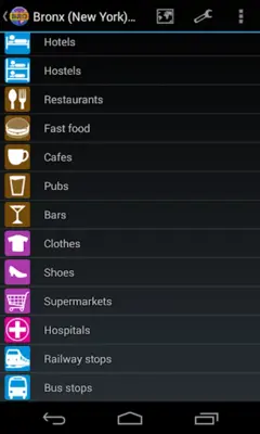 Bronx Map android App screenshot 12